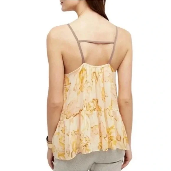 HD in Paris x Anthropologie | Joselyn Floral Cami Top - Size M - Picture 2 of 8